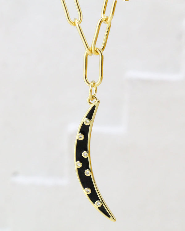 Collar luna negra