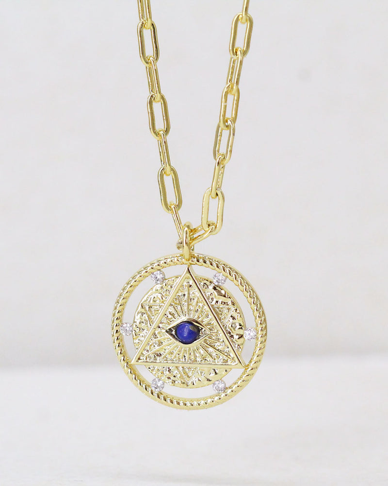 Collar Piramide Lapislazuli