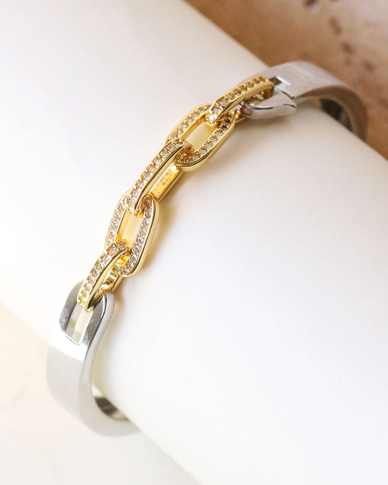 Bangle cadena Dorado